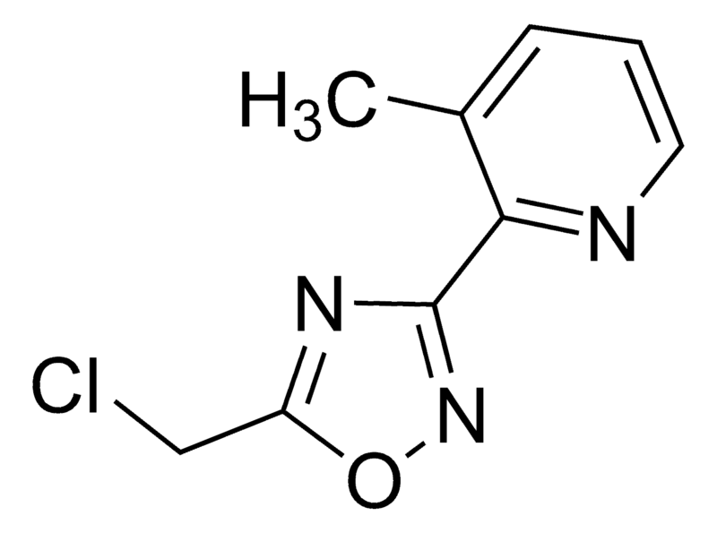 Merck 2-(5-Chloromethyl-1,2,4-oxadiazol-3-yl)-3-methylpyridine