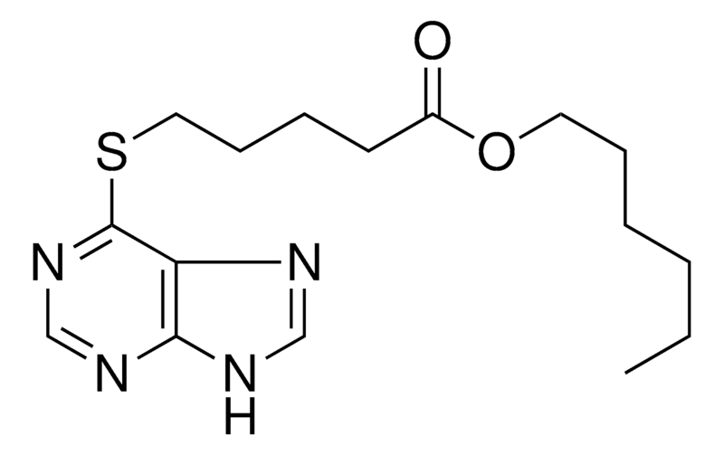Merck HEXYL 5-(9H-PURIN-6-YLTHIO)PENTA-