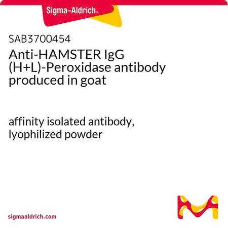 Merck Anti-HAMSTER IgG (H+L)-Peroxidase antibody produced in goat