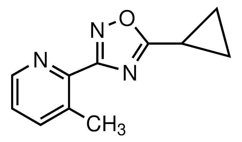 Merck 2-(5-Cyclopropyl-1,2,4-oxadiazol-3-yl)-3-methylpyridine