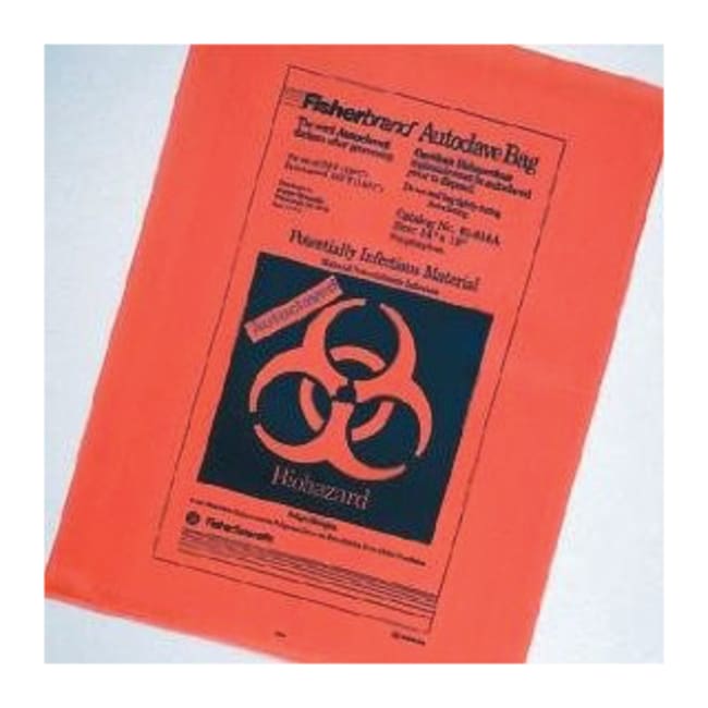 Thermo Fisher Scientific Autoclavable HD Biohazard Waste Bags