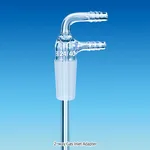 Daihan Science 2-way Gas inlet Adapter, with ASTM & DIN Joints, Φ7×h200mm, 이방 가스투입 어댑터