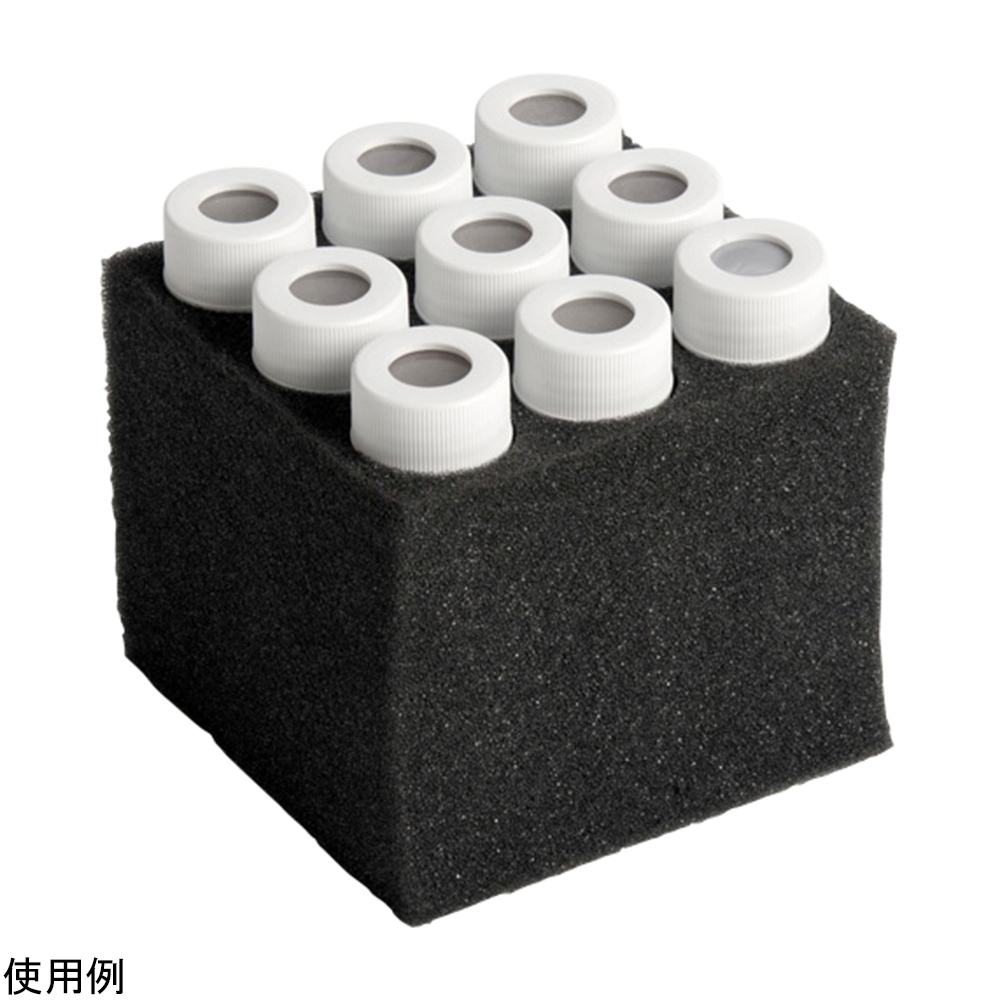 AS ONE Soft Rack for Vial Bottles, 바이알 병용 소프트 랙