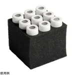 AS ONE Soft Rack for Vial Bottles, 바이알 병용 소프트 랙