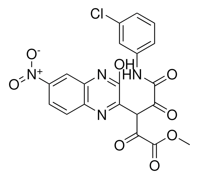 Merck ME 5-(3-CHLOROANILINO)-3-(3-HO-6-