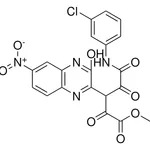 Merck ME 5-(3-CHLOROANILINO)-3-(3-HO-6-