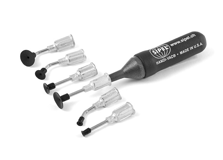 SIPEL Handi-Vac Probes/Cups HV-4/6 Vacuum Tweezer