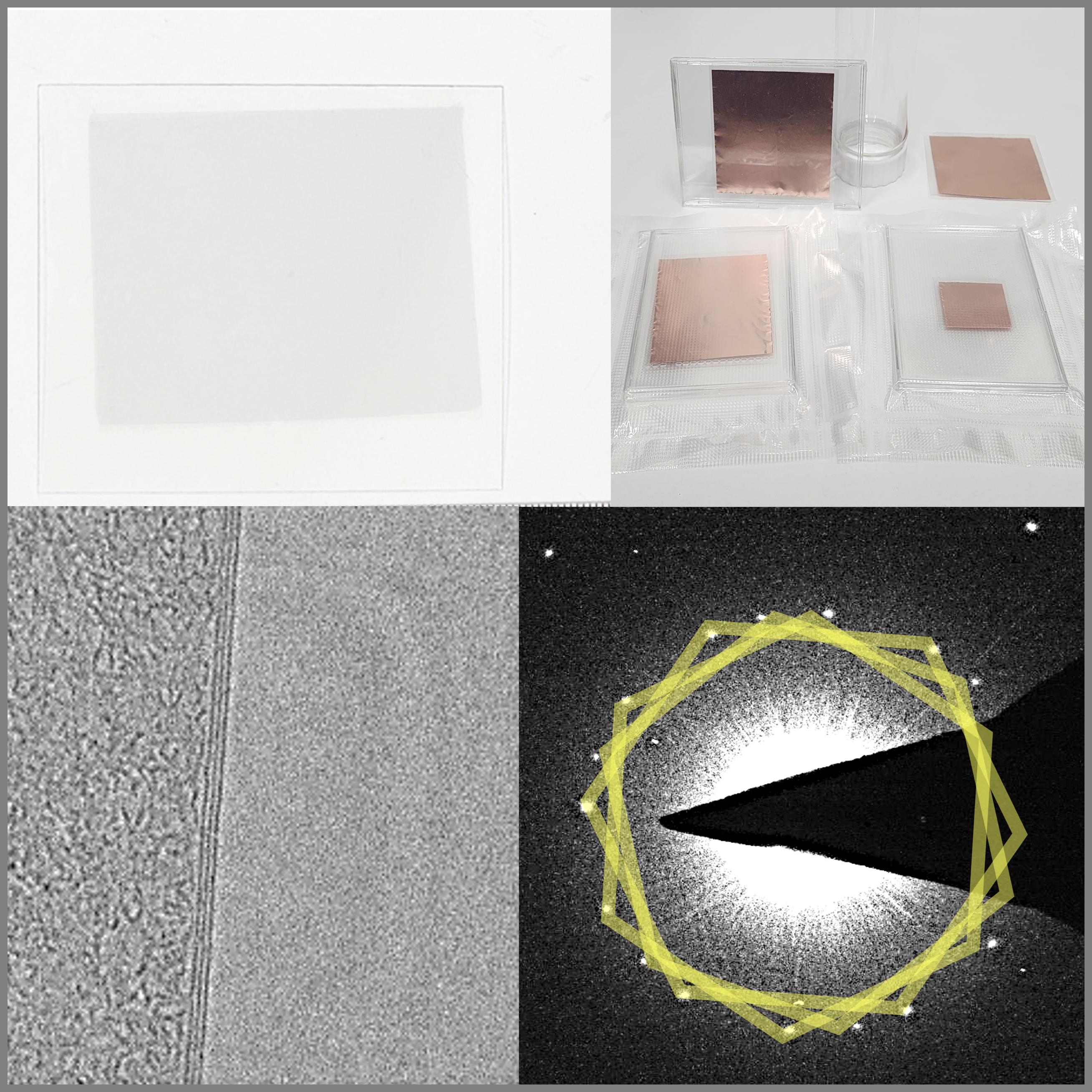 Hexaenergy 삼중층 CVD 그래핀 on PET