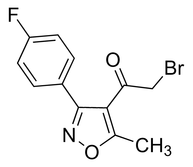 Merck 2-Bromo-1-(3-(4-fluorophenyl)-5-methylisoxazol-4-yl)ethanone