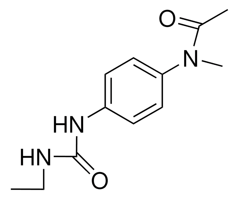 Merck 4'-(3-ETHYLUREIDO)-N-METHYLACE - 50 MG&