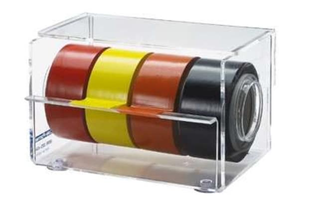 Thermo Fisher Scientific Acyrlic Multiple-Roll Tape Dispenser for 3 in.  Diameter Core, 10 in.  L