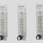 AS ONE Gas Flow Meter(PC made and with Valve), 가스 유량계(PC제·밸브 부속)