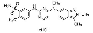 Merck PAZOPANIB HYDROCHLORIDE