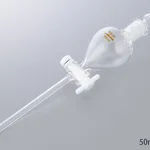AS ONE Round Separatory Funnel with Teflon(R) Plug 50mLand others