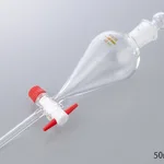 AS ONE Squibb Type Separatory Funnel with Teflon(R) Plug 50mLand others