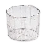AS ONE Stainless Steel Round Cleaning Basket (Tapered) Extra-Large φ400 (φ370) x 300mmand others