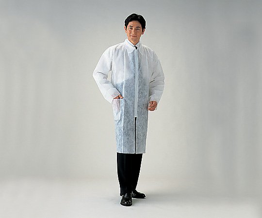 AS ONE Disposable Lab Coat For Men (Total Length About 106cm) 1 Pieceand others