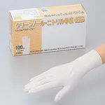 AS ONE CLEAN KNOLL Nitrile Short Gloves (Powder Free) White L 100 Piecesand others