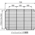 AS ONE Super Drying Shelf for Shelf Board (Mesh Mat) Replacement for DS-S