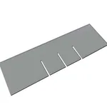AS ONE Chemicals Container for BC-2Y Horizontal Partition