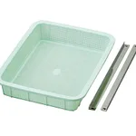 AS ONE Dust Out R (Glass Instrument Storage) Slide Basket Shallow