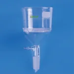 Glass Buchner Funnel with Vacuum Adapter and Inner Joint 24/40 진공 여과 부흐너 유리 깔때기