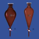 Amber Glass Separatory Funnel 갈색 분액 깔때기