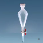Separatory Funnel with Stopper 분액 깔때기, Stopper 포함