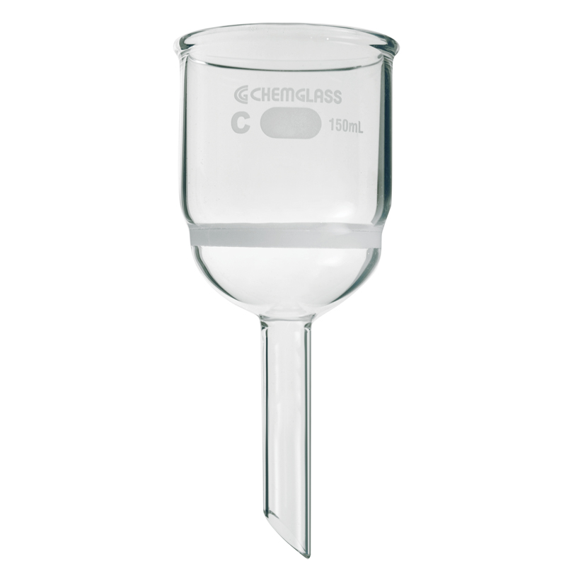 Glass Filter Funnel 깔때기형 글라스 필터, ASTM