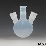 PFA 3-Neck Round Bottom Flask 테프론 3구 환저 플라스크, ST 29/32