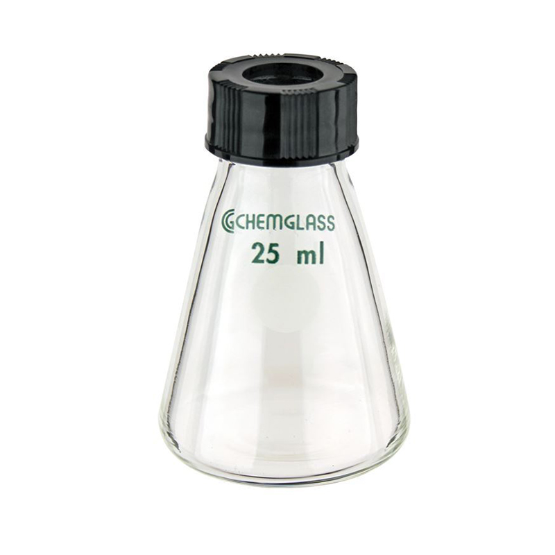 Erlenmeyer Flask with Screw Cap 스크류캡 삼각 플라스크