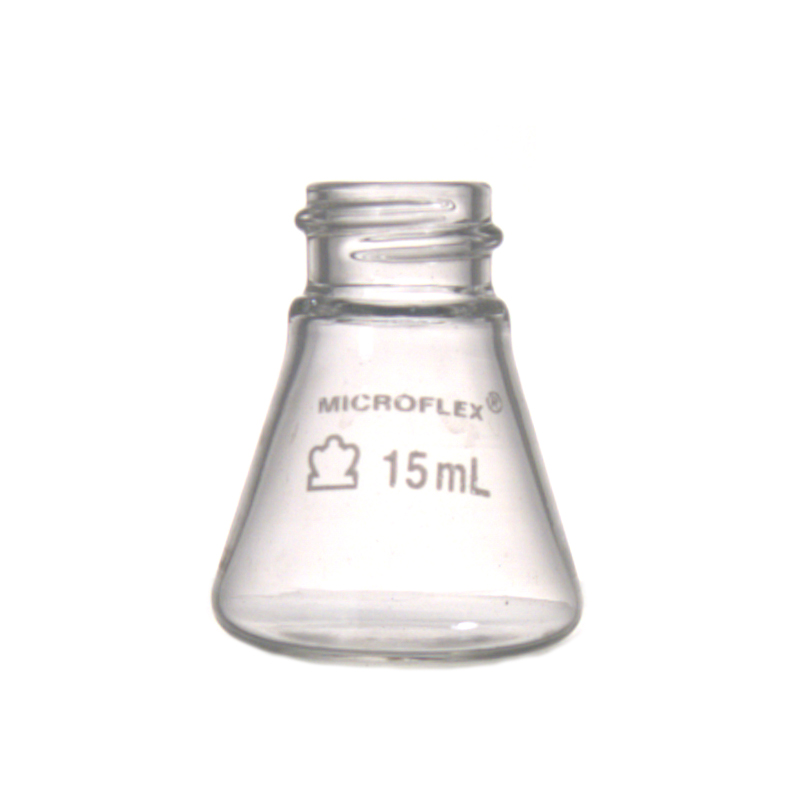 Threaded Erlenmeyer Flask, Kimble 캡 삼각 플라스크, MICROFLEX