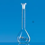 Volumetric Flask, Class A, BLAUBRAND 메스 용량 플라스크, Batch 보증서 포함