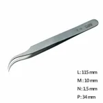Ultra Fine Pointed, Curved and angled Tweezer 고정밀 트위저, Rubis,RU-7E-SA