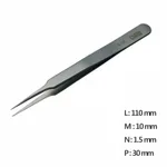 Ultra Fine Pointed, Curved and angled Tweezer 고정밀 트위저, Rubis,RU-4-SA
