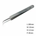 Ultra Fine Pointed, Curved and angled Tweezer 고정밀 트위저, Rubis,RU-5B-SA