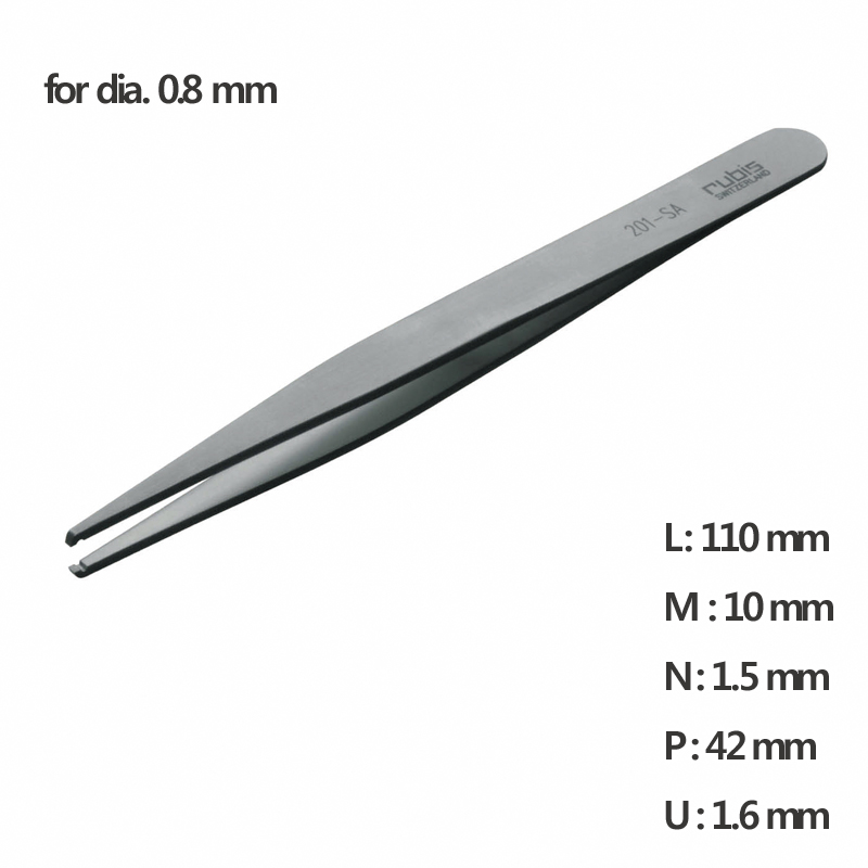 SMD Tweezer 고정밀 트위저, Rubis,RU-201-SA