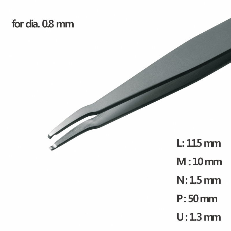 SMD Tweezer 고정밀 트위저, Rubis,RU-28S-SA