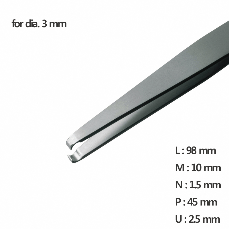 SMD Tweezer 고정밀 트위저, Rubis,RU-15C-SA