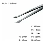 SMD Tweezer 고정밀 트위저, Rubis,RU-573-SA