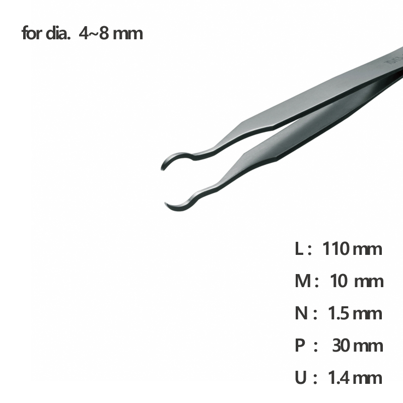 SMD Tweezer 고정밀 트위저, Rubis,RU-7D-13-SA