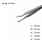 SMD Tweezer 고정밀 트위저, Rubis,RU-7D-13-SA