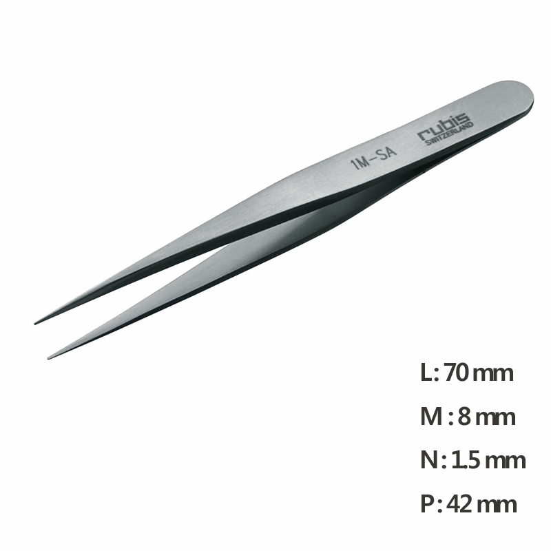 Mini Tweezer 고정밀 트위저, Rubis,RU-1M-SA