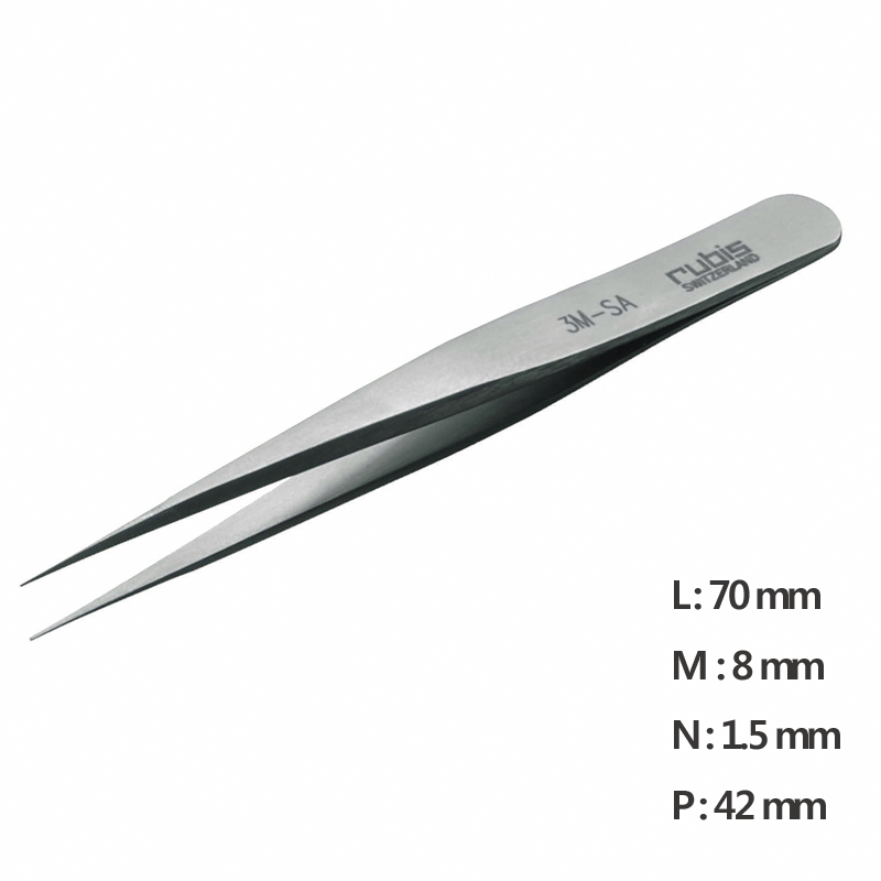 Mini Tweezer 고정밀 트위저, Rubis,RU-3M-SA
