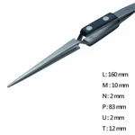 Reverse Action Tweezer 고정밀 트위저, Rubis,RU-OA-SA