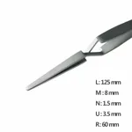 Reverse Action Tweezer 고정밀 트위저, Rubis,RU-321R-SA