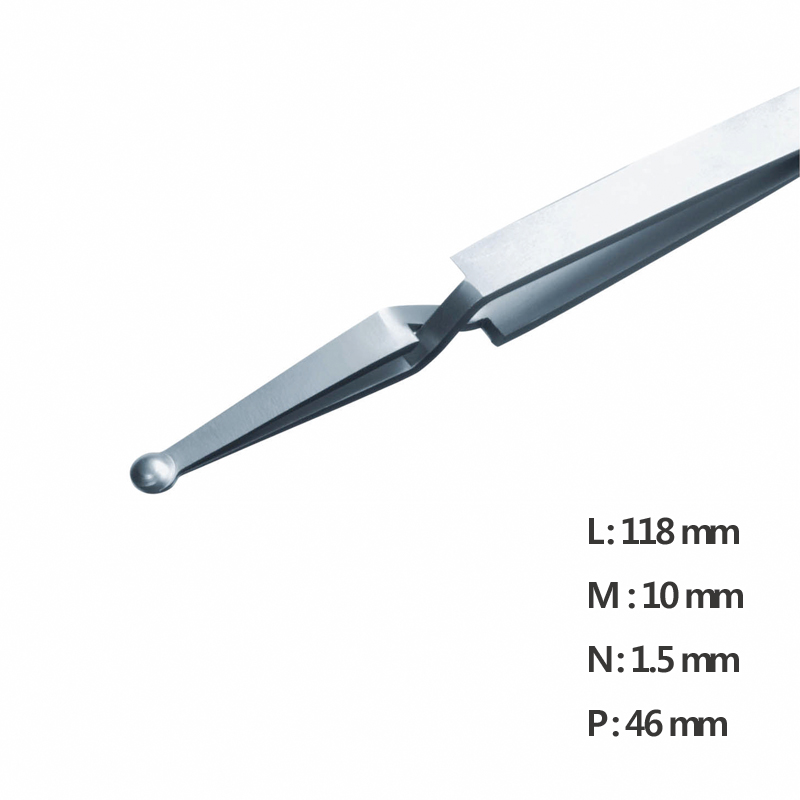 Reverse Action Tweezer 고정밀 트위저, Rubis,RU-T-SA