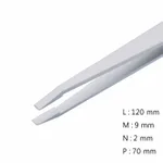 Polymer Alloy Tweezer 플라스틱 트위저, Rubis,RU-KR