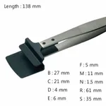 Wafer Handling Tweezer 고정밀 웨이퍼용 트위저, Rubis,RU-43LB-8peek