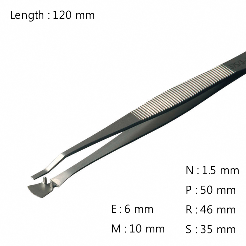 Wafer Handling Tweezer 고정밀 웨이퍼용 트위저, Rubis,RU-37S-3-SA